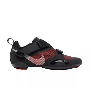 Nike Black and Red Cycling Shoes